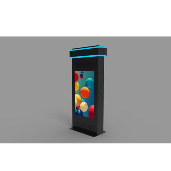 IP65 Weatherproof Outdoor LCD Digital Signage 1100:1 Contrast Ratio
