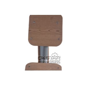 wood fitness equipment push chair for old people