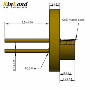860nm 1W Laser Diode 2W/3W Powerful Laser Diode PD Optional TO5 9mm Package IR