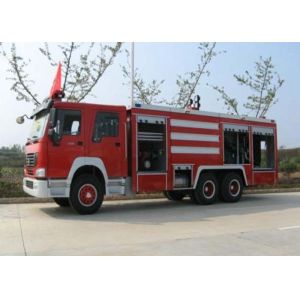 Compact Structure Emergency Fire Engine Vehicles / Firefighter Trucks