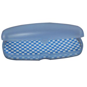 Customize Clear Glasses Case Plastic Sunglasses Packaging Silk Printing Logo