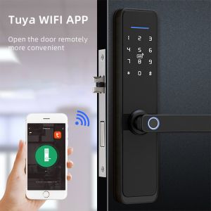 Security Tuya Biometric Fingerprint Lock Compatible For Apartments Office