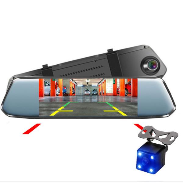 Buy 500mAH Battery 1080p Dash Cam Night Vision Car DVR 7 Inch Screen at wholesale prices