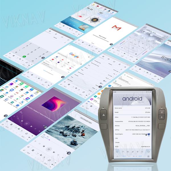 Multimedia 2 DIN Android Car Head Unit For Chevron Camaro 2010 - 2015