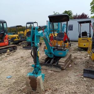KUBOTA U17 Secondhand Mini Excavator Digger with Original Hydraulic Cylinder and