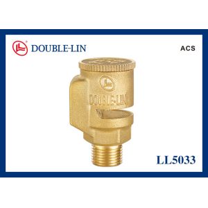 3/4 Brass Anti Vacuum Valve 232psi With ISO228 Thread
