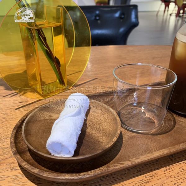 Buy Overlock Cotton Terry Hot And Cold Oshibori Towel Bale at wholesale prices