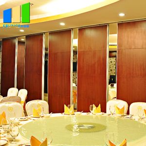 Theater Folding Partition Walls Aluminum Track Wooden Gypsum Board Wall