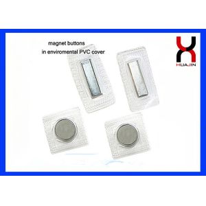 Clothing PVC Hidden Magnetic Purse Closures Waterproof SGS / ROHS Approved