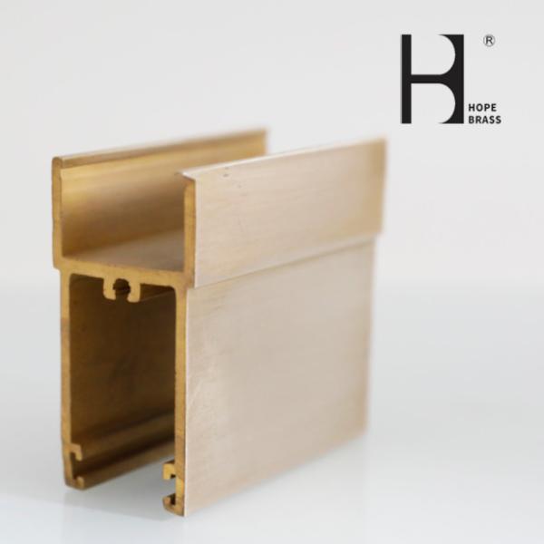 Extruded Profiles Copper With Special Shapes Brass Extrusions Copper Alloy