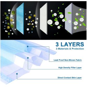 Medical Devices 3 Ply Disposable Face Mask
