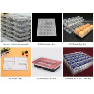 Hips Full Automatic Thermoforming Machine Plastic Thermoforming Machinery