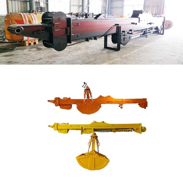 Buy Telescopic Dipper Arm With Clamshell Bucket With Teeth Use BS900E at wholesale prices