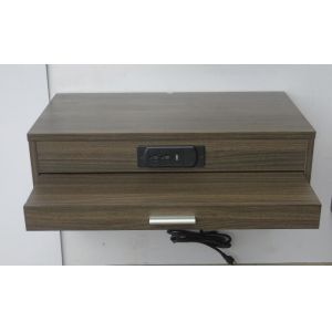 Wooden Floating Hotel Bedside Tales , Bedroom Night Stands 30% Sheen