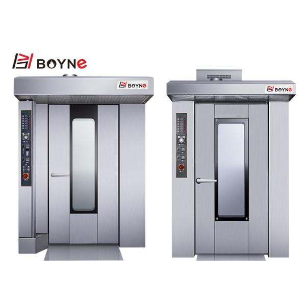 Commercial Gas Baking Oven Rotary 380V 32 Trays For Restaurant