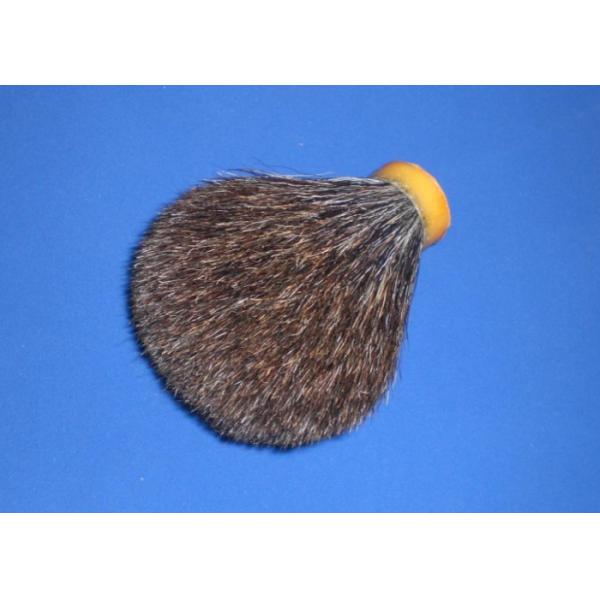 Men Horse Hair Shaving Brush Knot / Brown Color 24mm Beard Head