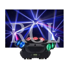 9 Eyes LED Spider Indefinite Rotating Beam Moving Head