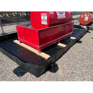 Durable Foldable Oilspill Containment Berm For Fuels Oils Chemicals