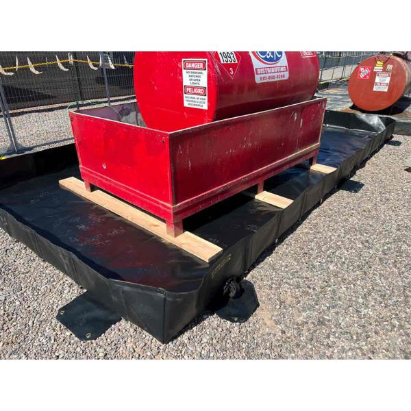 Buy Durable Foldable Oilspill Containment Berm For Fuels Oils Chemicals at wholesale prices