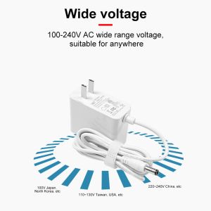 12V 3A AC Power Adapter for Smoke Detector Set Top Box Lg LCD Monitor Hoverboard
