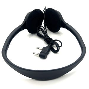 Affordable Airline Earphone with Noise Cancelling Function ABS PVC Material