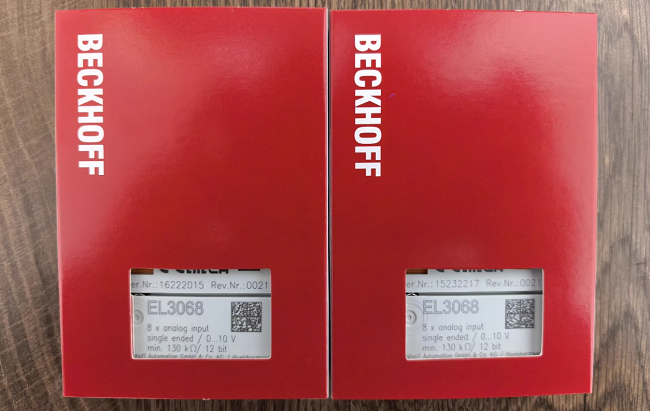 EL3068 Beckhoff High-performance 8-channel Analog Input EtherCAT Terminal Block