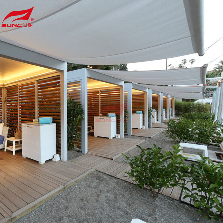 3x6m Louver Outdoor Aluminium Pergola Waterproof Garden Building