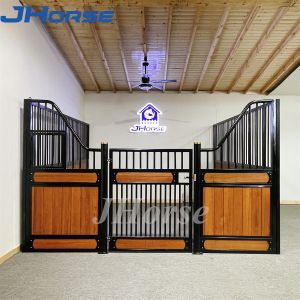China Pine Wood Galvanized Horse Stables Permanent Elegant Economic on sale