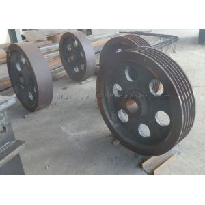 Polishing Sand Blasting Casting Iron Wheel And Pully