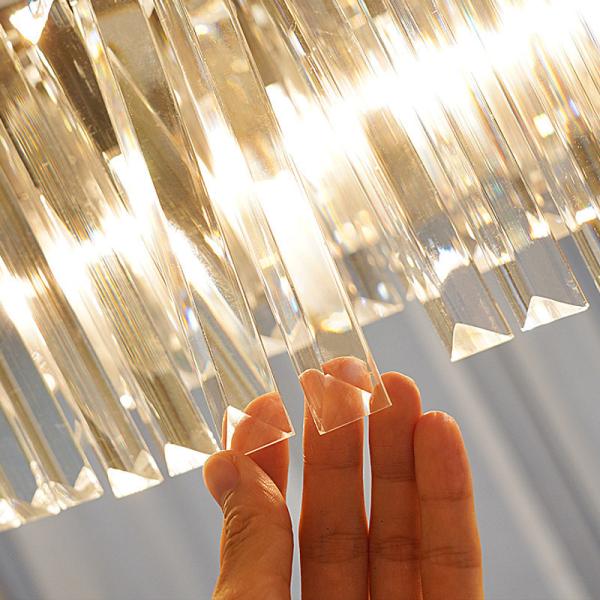 Factory Manufacturer High Quality Carriage Wheel High Quality Crystal Low Price LED Ceiling Light