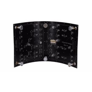 P4 SMD LED Screen flexible soft led module Pixel density 62500 dots / sqm smd