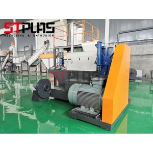 Pe Semi Plasticizing Extruding Plastic Pelletizing Machine 132kw