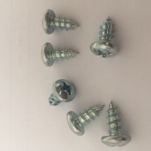 White Zinc Plated Phillips Truss Head Phillips Tapping Screw Round Head Wodd