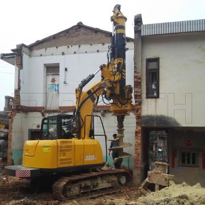 7ton W3300mm Hydraulic Rotary Piling Rig for foundation