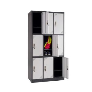 School Office Knock Down Structure Powder Coated Metal Lockers