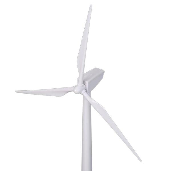 Small Home Garden Decorative Wind Turbine Solar Powered Plastic DIY Kids