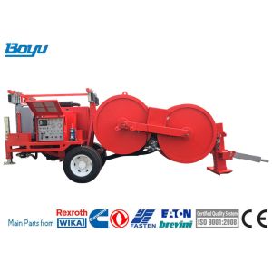 Tension Stringing Equipment Hydraulic Tensioner 1500mm Bull-wheel Diameter