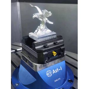 Width 130mm Self Centering Vise Fixtures And Clamping Systems For 5 Axis Riser