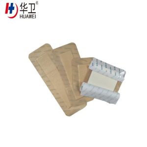 7.5 x 7.5cm High absorbent silicone foam wound dressing