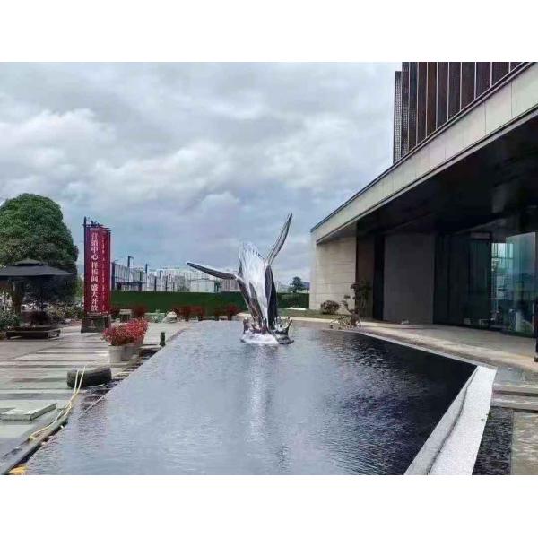 5.0M High Hotel Decoration Outdoor Large Metal Animal Sculptures