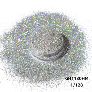 Water Plant Based Cellulose Bio Glitter Powder Holographic Hexagonal Sequin