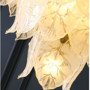 Indoor Living Room Decorative Led Crystal Pendant Light 110lm Surface Mounted