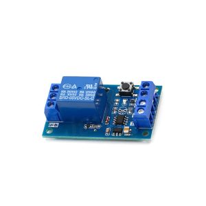 One Key Start Stop Self Lock 5V / 12V Bistable Relay Module For Arduino