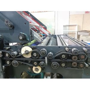 Electric Motor Driven Flute Laminating Machine With Machinery Test Report