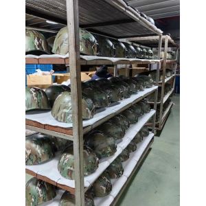 Military Helmet MICH2000 Helmet + Transparent Riot Helmet Protection Mask Police