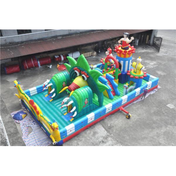 15x8M Inflatable Toddler Playground With Printing Logo / Backyard Obstacle Course