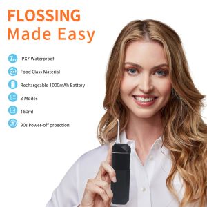 Quality Travel-friendly Portable Water Flosser with Long-lasting Battery and IPX7 Waterproofing for sale