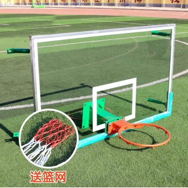 Outdoor Replacement Basketball Backboard Size In-Ground Basketball Hoop Portable