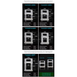 Plastic Tile Leveling System White Tile Leveling Spacer Clip 1.5mm (1/16") with