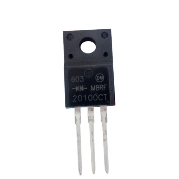Low input-output resistance mismatch Flyback diode MBRF20100CT Onsemi TO 220F